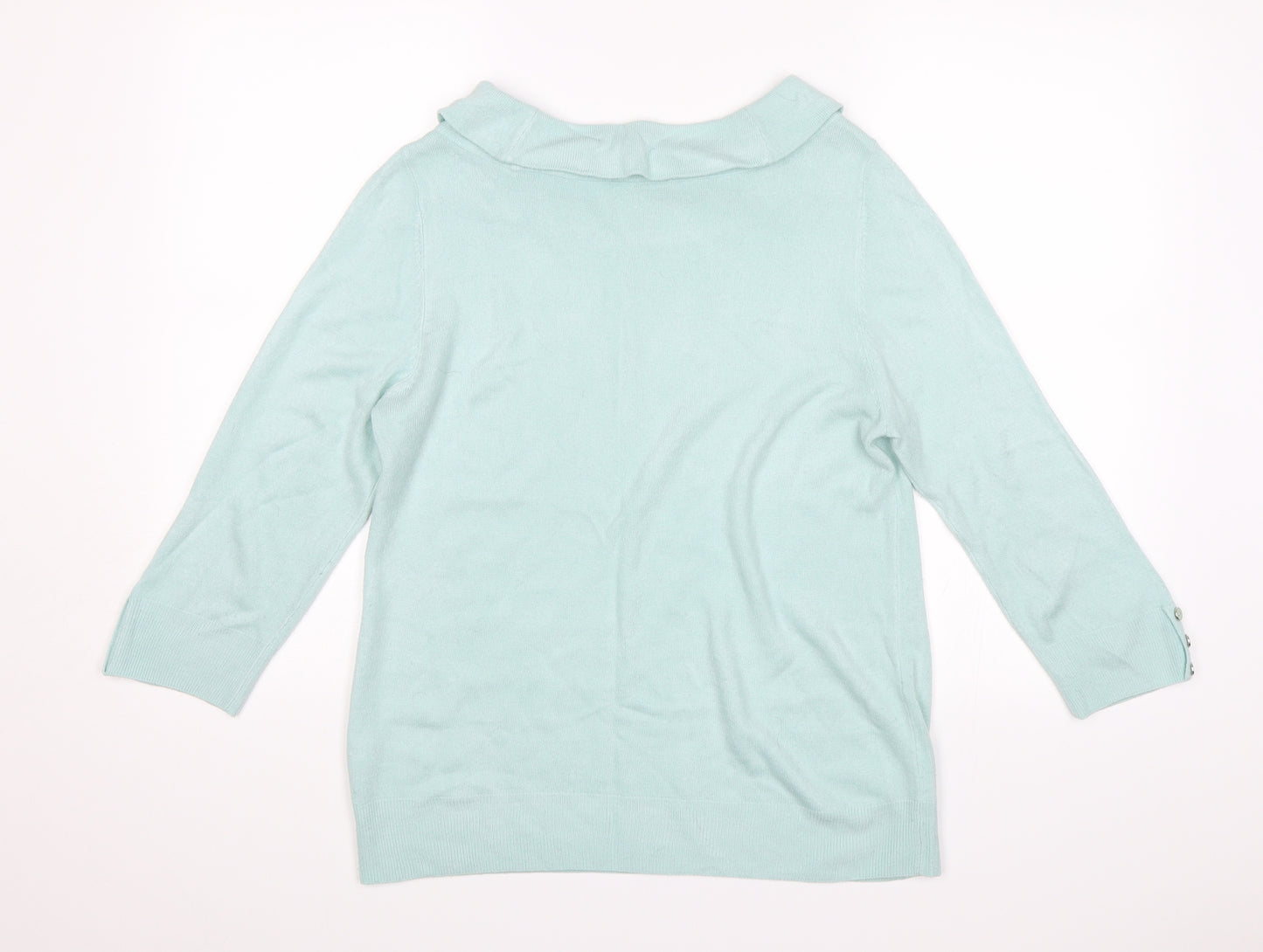 BHS Womens Green   Pullover Jumper Size 12