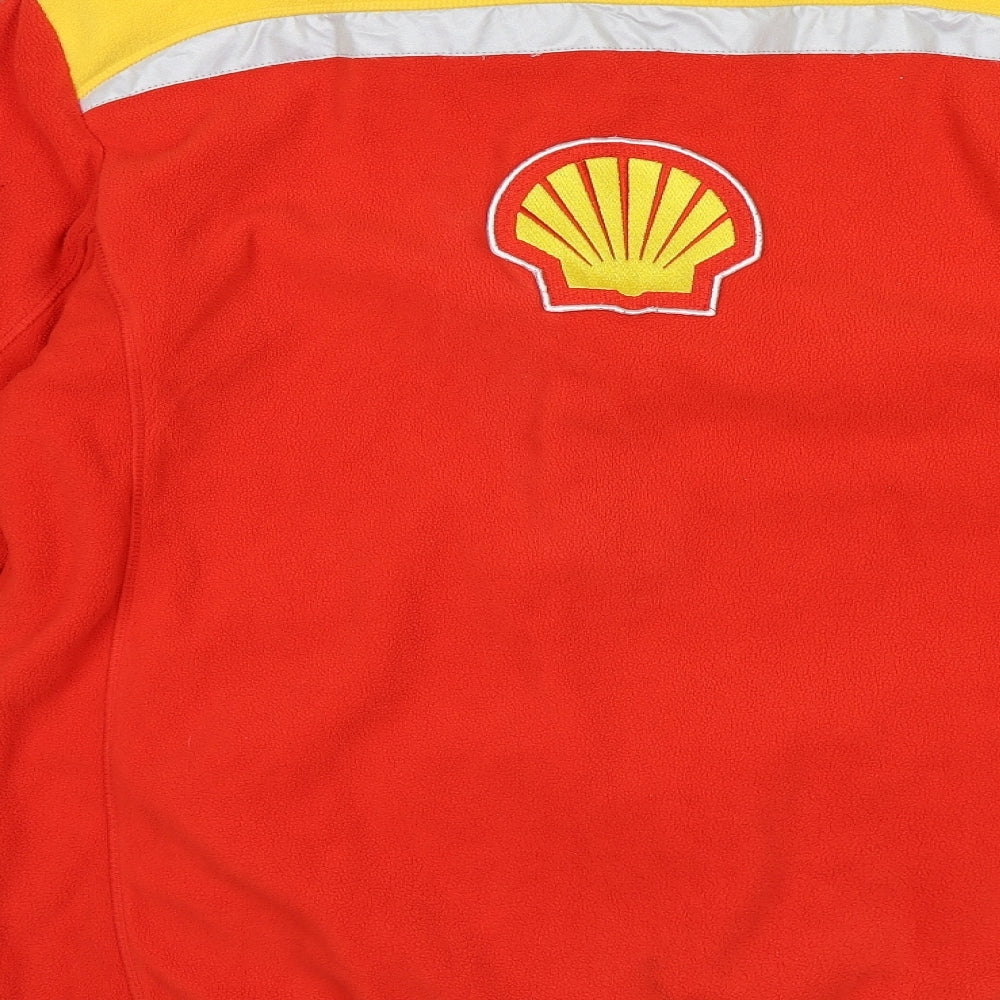 Brands Mens Red   Full Zip Jumper Size L  - Shell