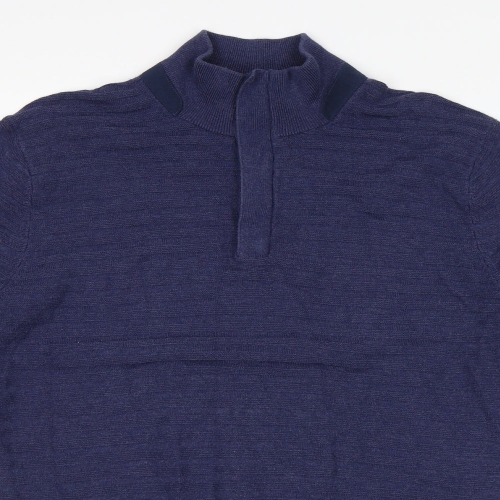 Hackett London Mens Blue   Pullover Jumper Size M