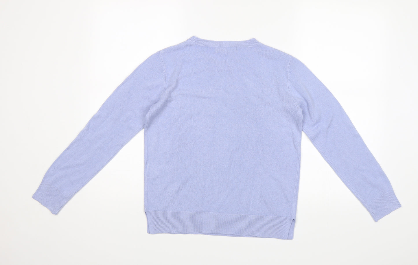 M&S Womens Blue   Pullover Jumper Size 10