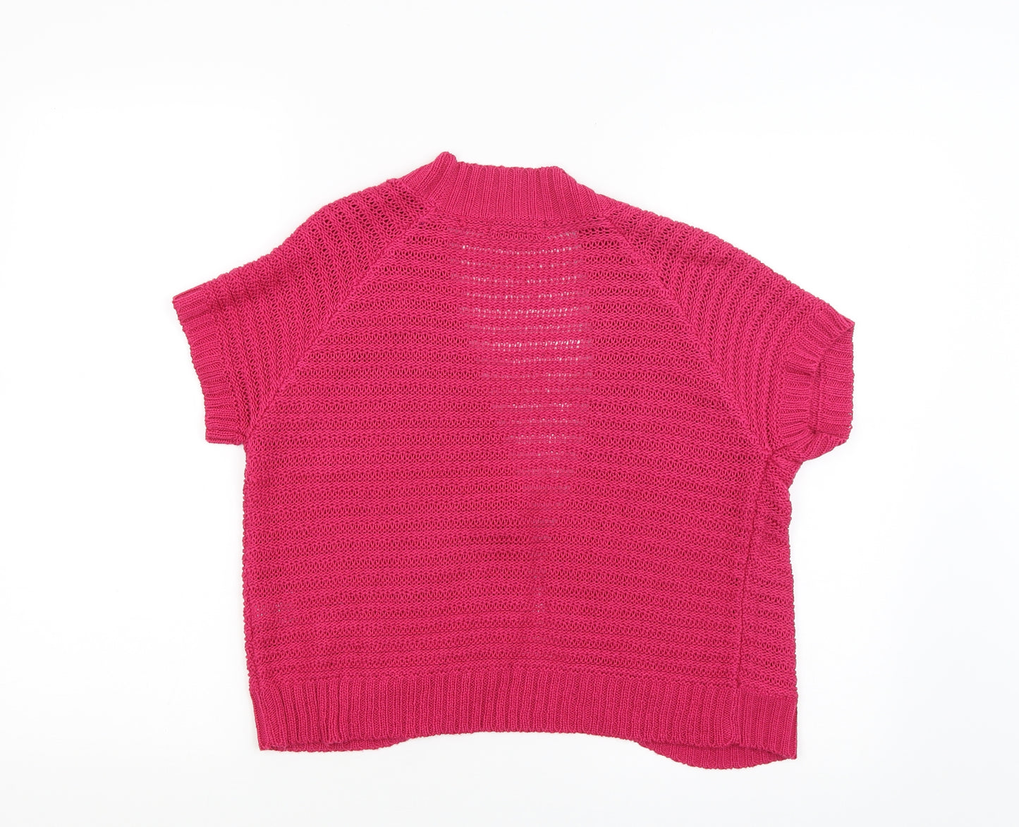 BM Womens Pink   Cardigan Jumper Size S