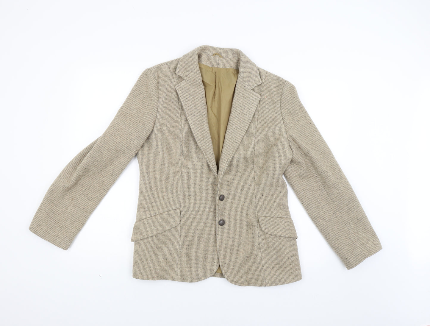 Quality Fashion Womens Beige   Jacket Blazer Size 14
