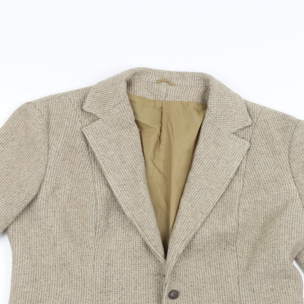 Quality Fashion Womens Beige   Jacket Blazer Size 14