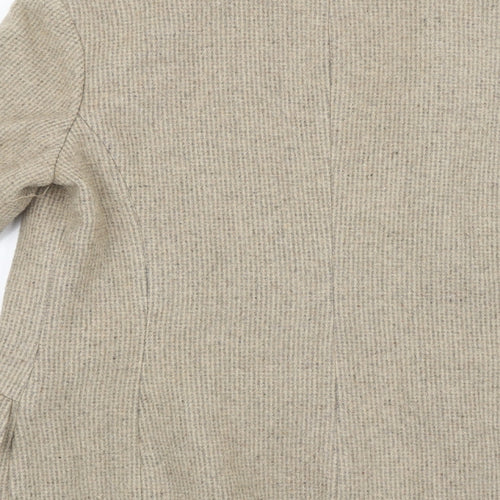 Quality Fashion Womens Beige   Jacket Blazer Size 14