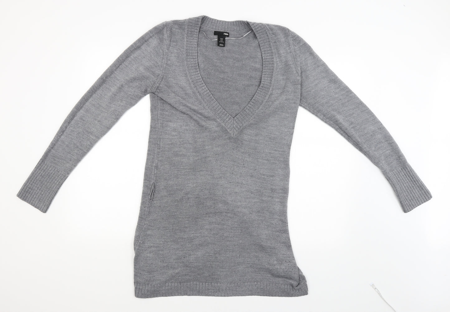 H&M Womens Grey   Pullover Jumper Size 12