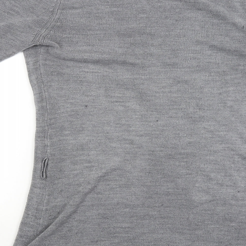 H&M Womens Grey   Pullover Jumper Size 12