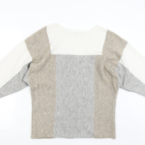 George Mens Grey   Pullover Jumper Size M