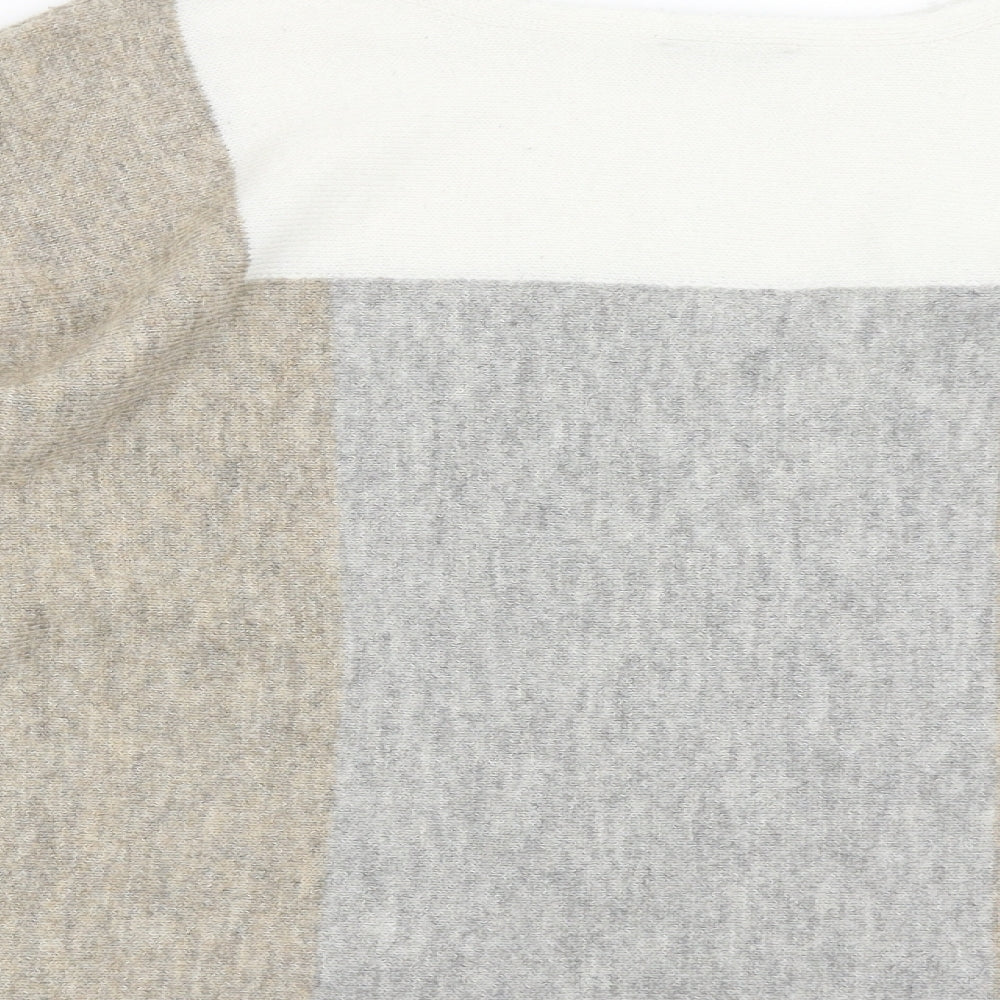 George Mens Grey   Pullover Jumper Size M