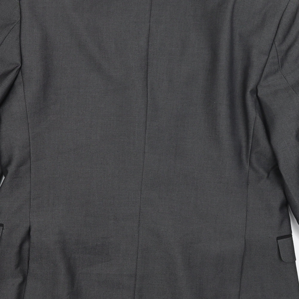 Burton Mens Grey   Jacket Blazer Size 36