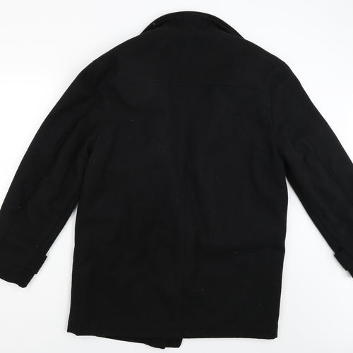 Atlantic Bay Mens Black   Jacket Coat Size L