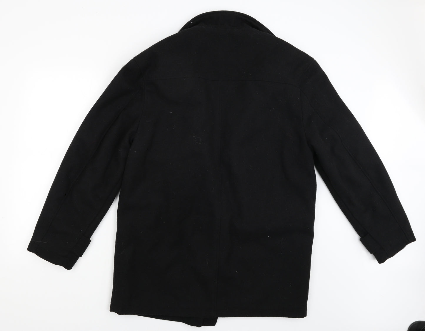 Atlantic Bay Mens Black   Jacket Coat Size L