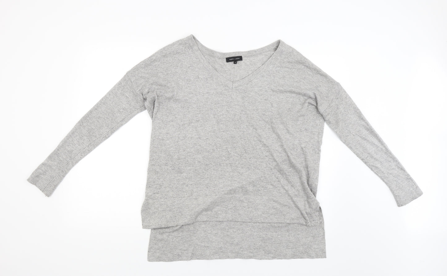 New Look Womens Grey   Pullover Jumper Size S