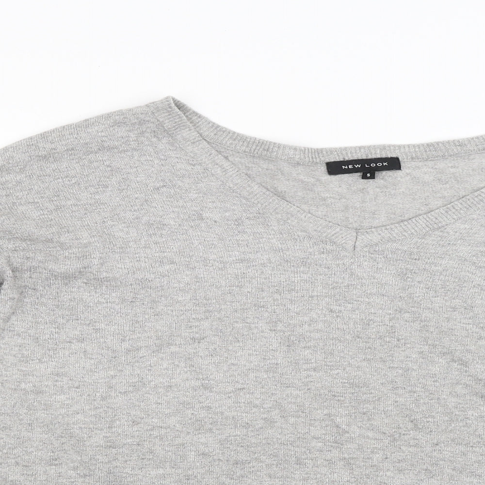 New Look Womens Grey   Pullover Jumper Size S