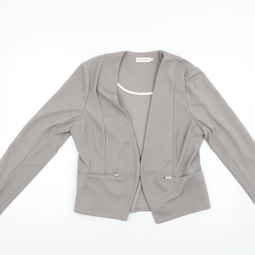 Paraphrase Womens Grey   Jacket  Size 14