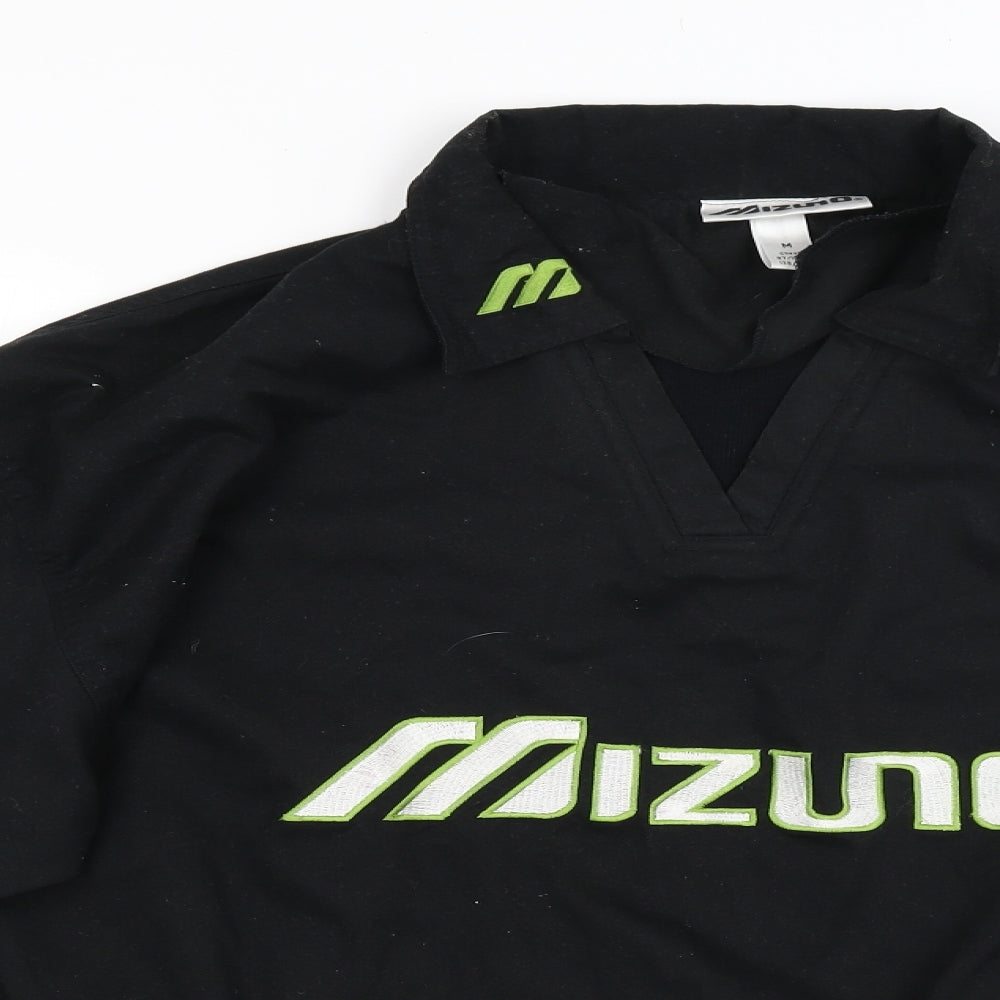 Mizuno Mens Black   Pullover Jumper Size M
