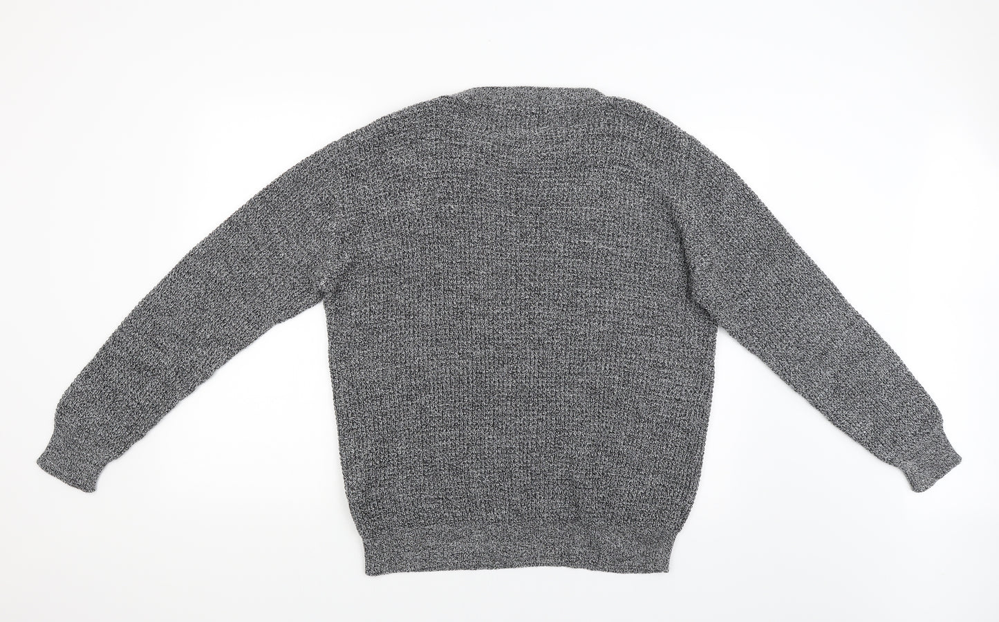 Yolc Mens Grey   Pullover Jumper Size L