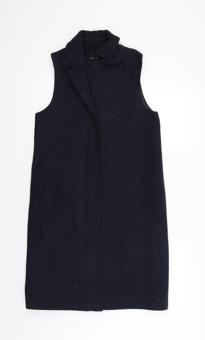 New Look Womens Black Jacket Coat Size 10