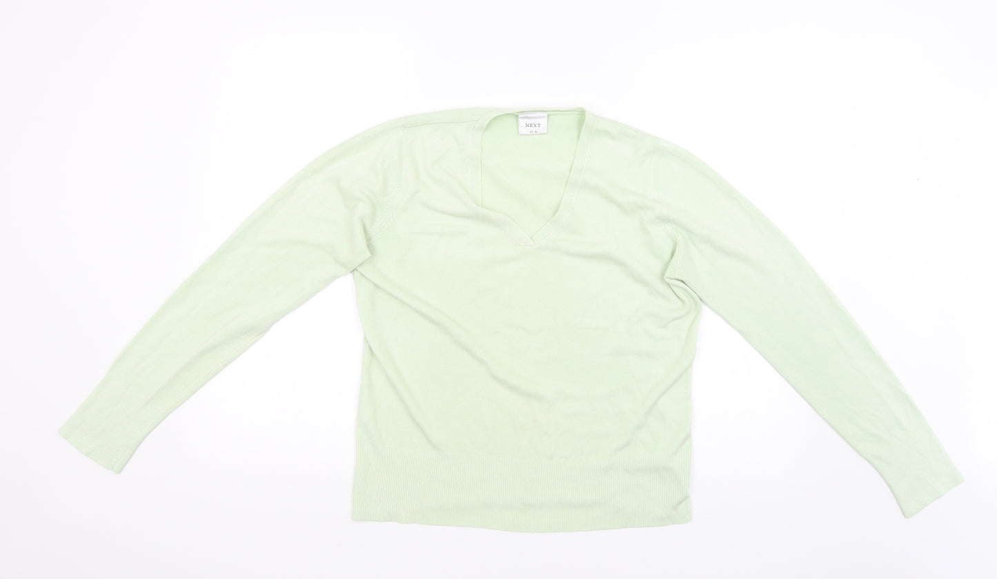 NEXT Womens Green   Pullover Jumper Size 16