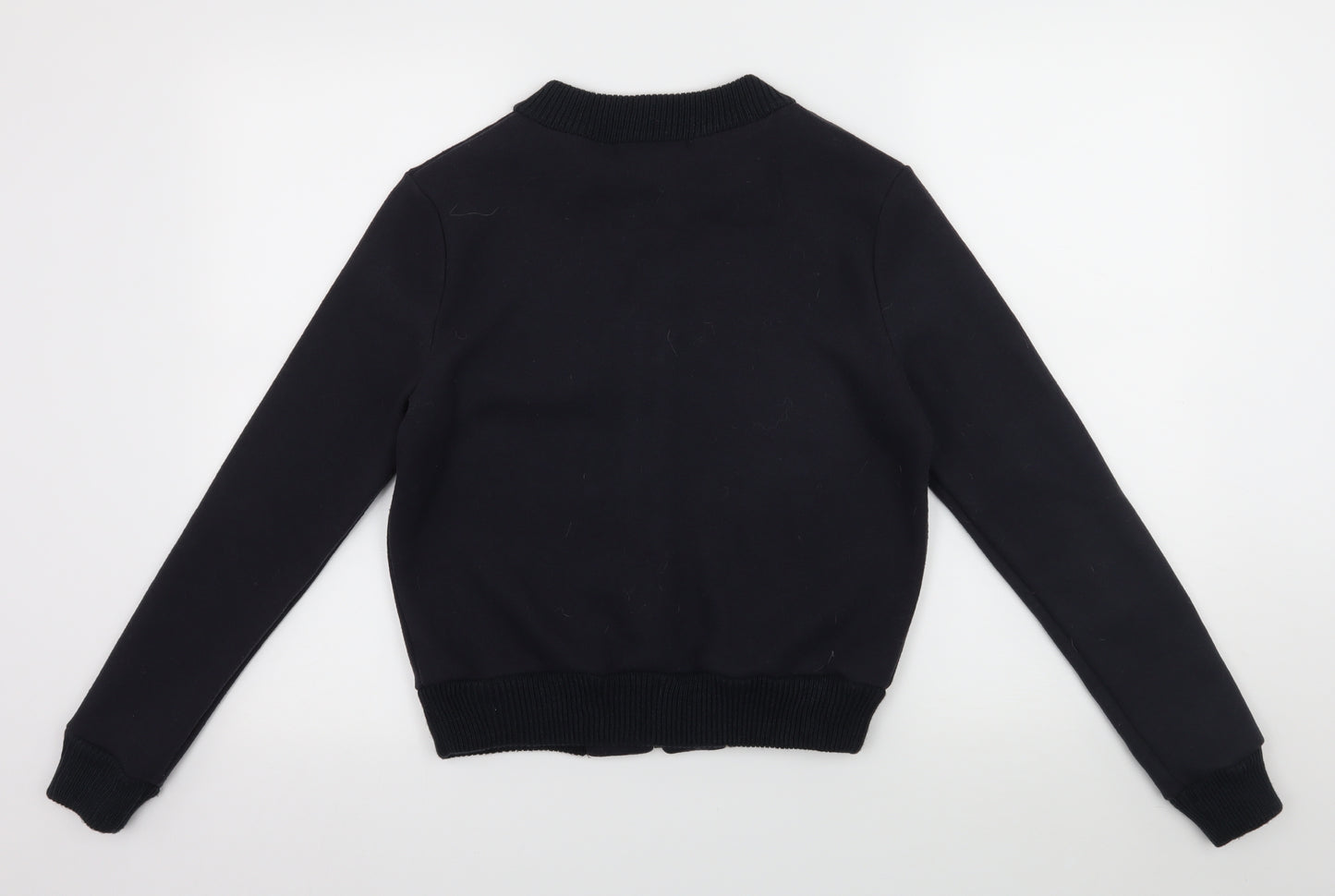 M&S Boys Blue   Full Zip Jumper Size S