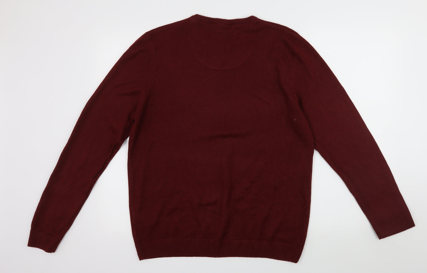 Kensington Mens Red   Pullover Jumper Size M