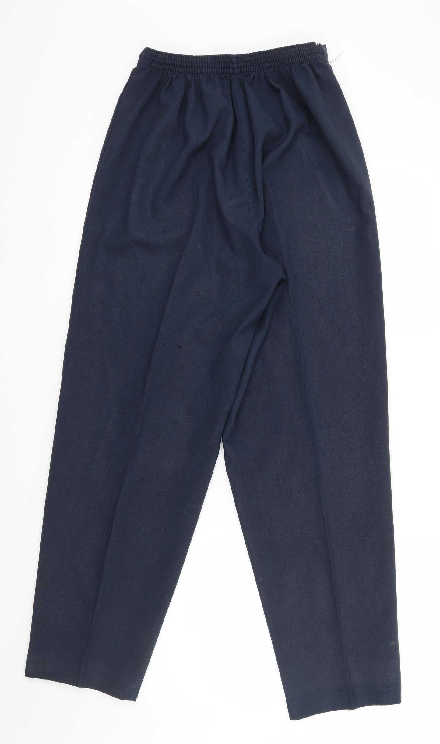 Preworn Womens Blue   Dress Pants Trousers Size 14 L28 in