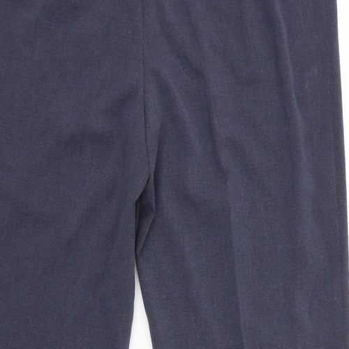 M&S Womens Black   Dress Pants Trousers Size 14 L26 in