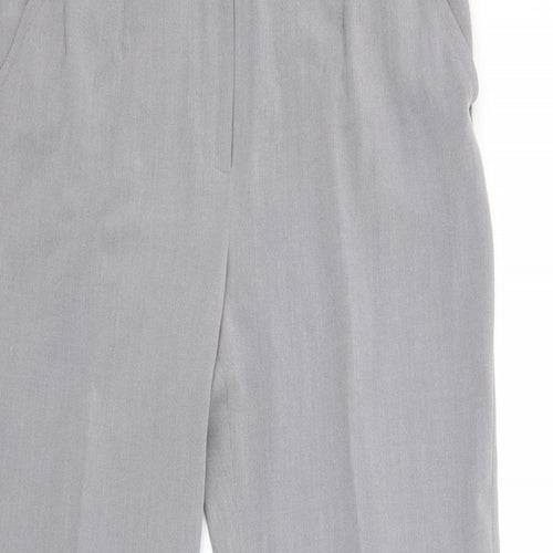 Osca B Womens Grey   Dress Pants Trousers Size 12 L27 in