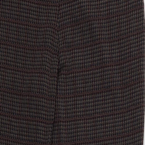 French Connection Womens Red Check  Dress Pants Trousers Size XL L26 in
