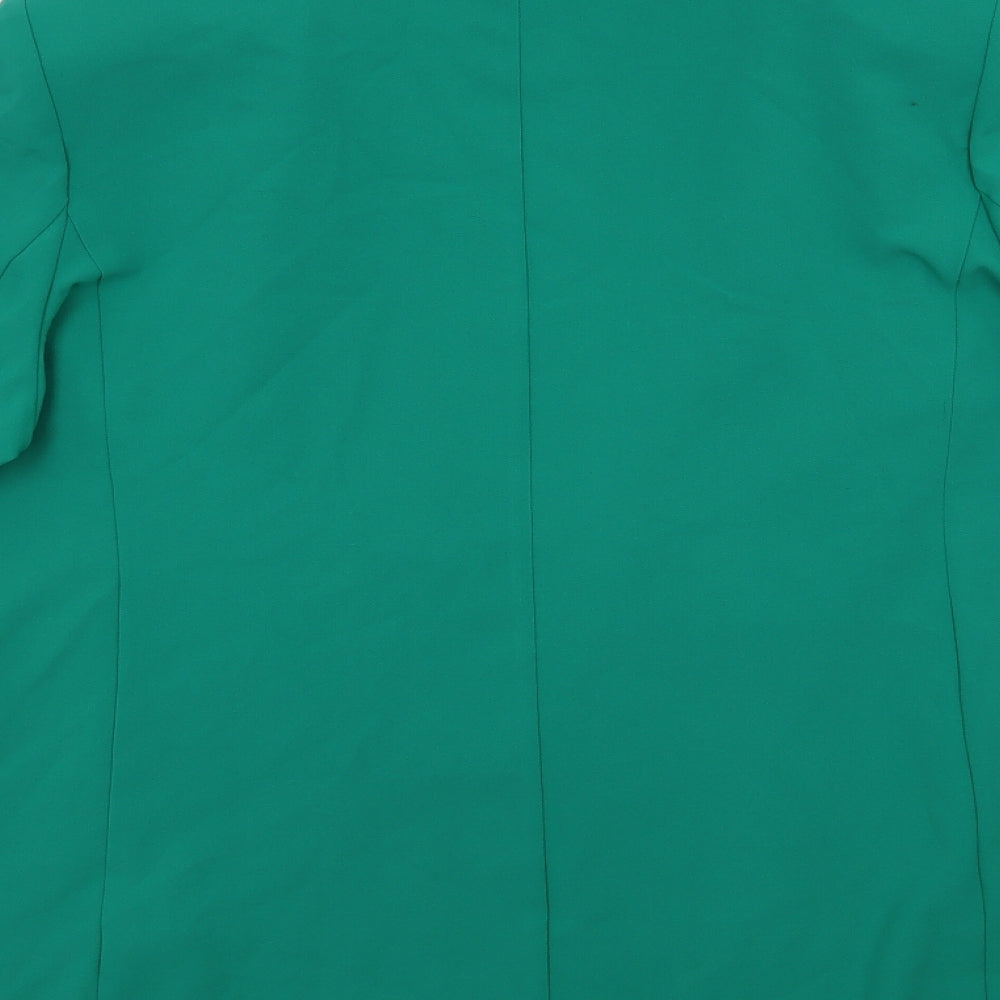 M&S Womens Green   Jacket Blazer Size 18