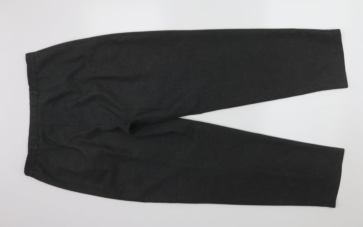 Bonmarché Womens Grey   Dress Pants Trousers Size 14 L28 in