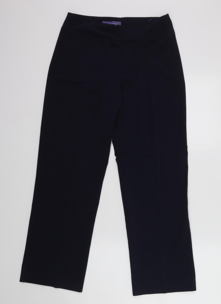 Autonomy Womens Blue Dress Pants Trousers Size 10 L28 in