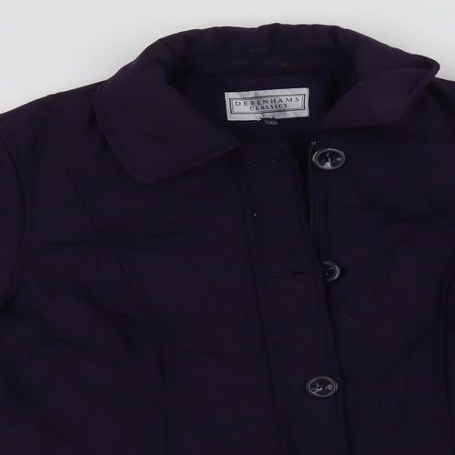 Debenhams Womens Purple   Jacket Coat Size 14