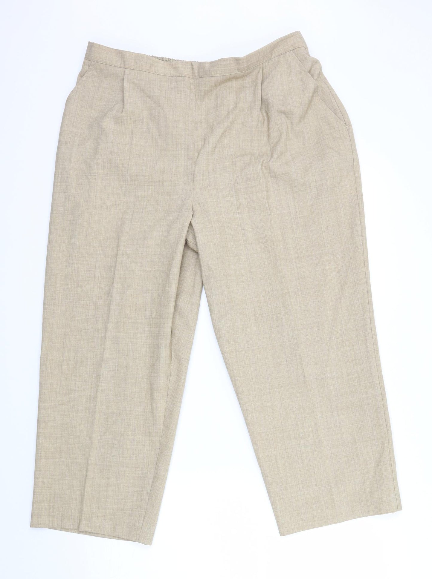 country collection Womens Beige    Trousers Size 22 L24 in