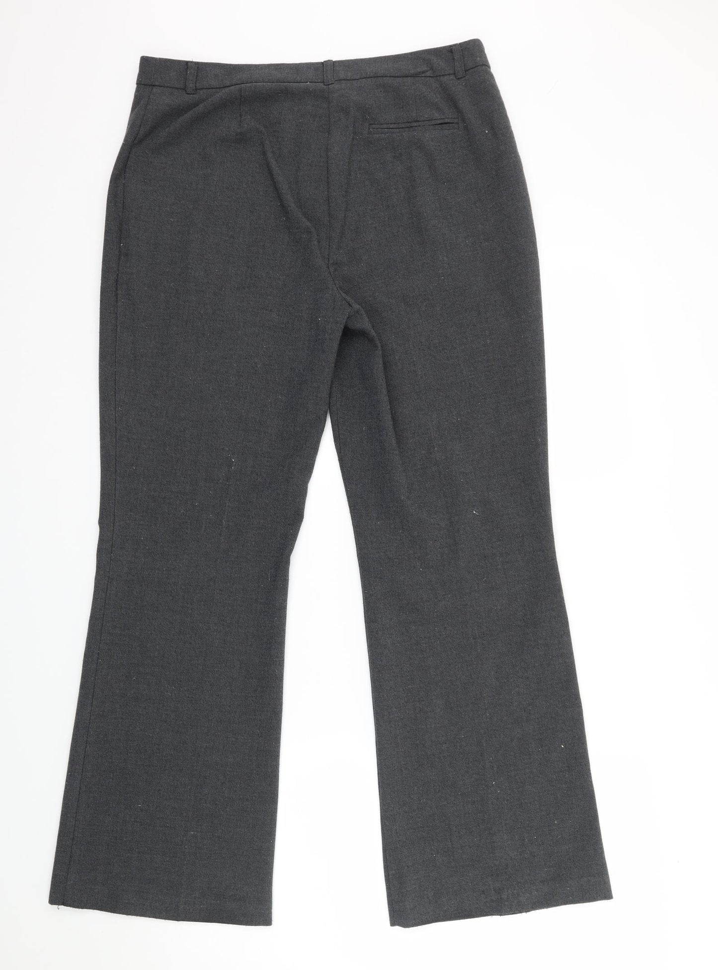 Soon Womens Grey   Trousers  Size 14 L28 in