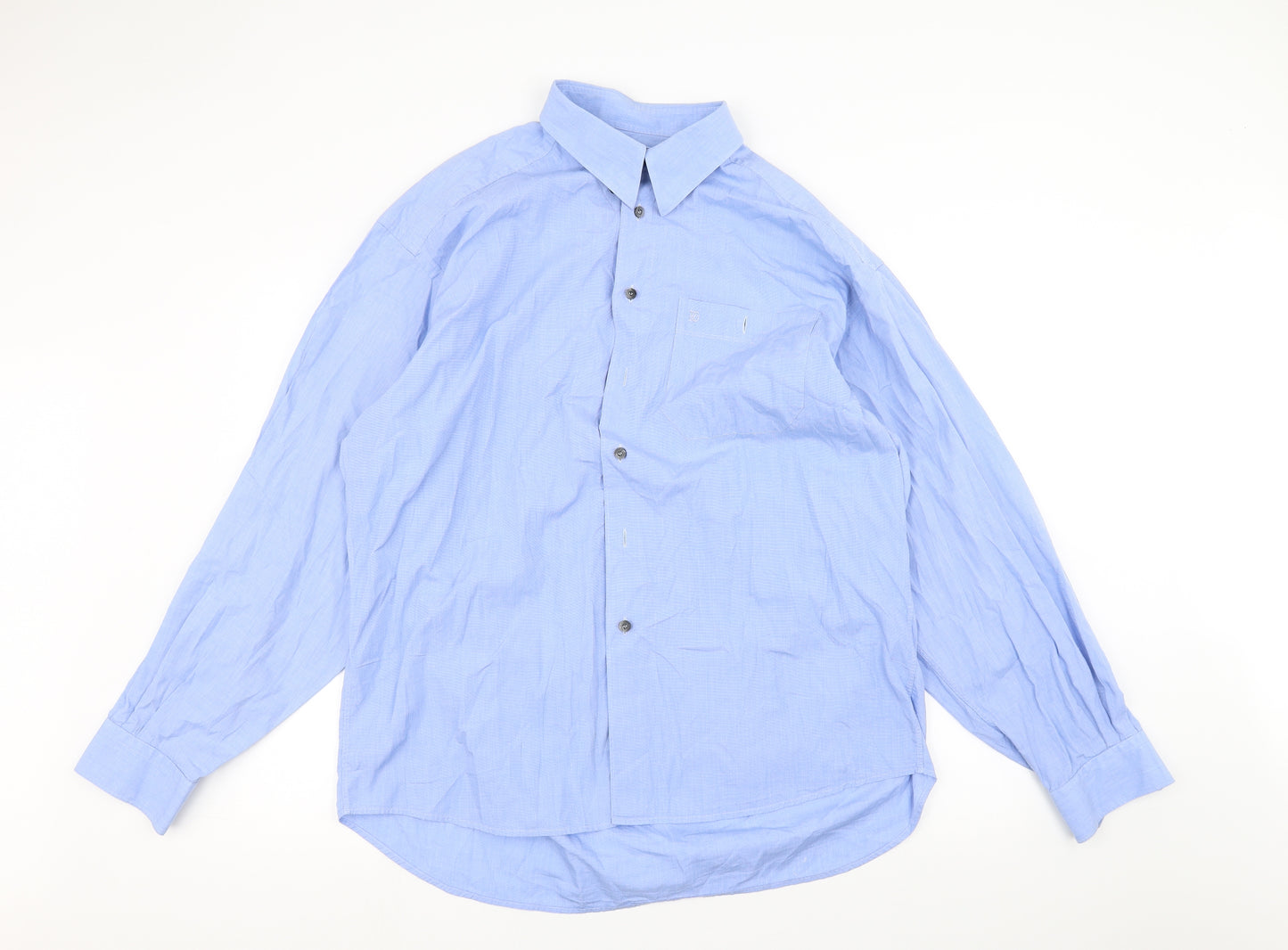 Red//Green Mens Blue    Dress Shirt Size 2XL