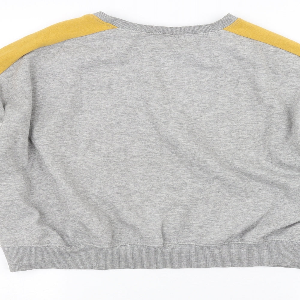 H&M Womens Grey   Pullover Jumper Size S