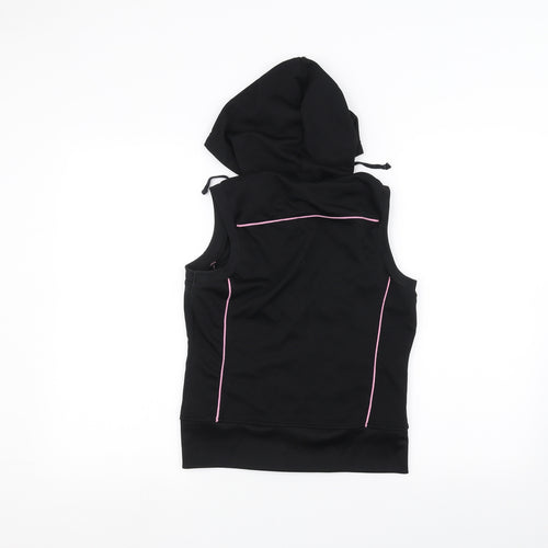 DNMSports Girls Black   Full Zip Hoodie Size M