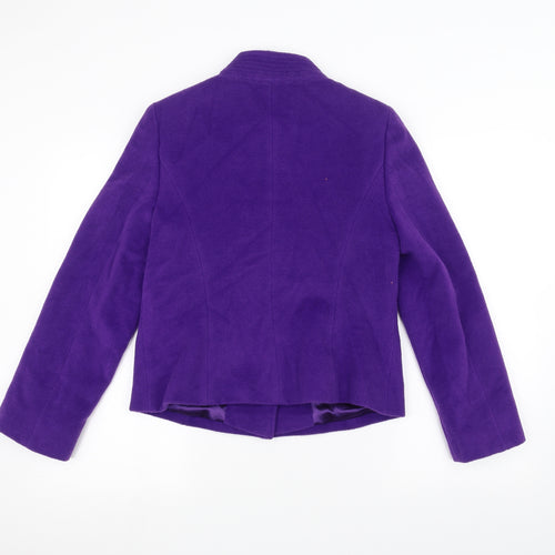 Country Club Womens Purple   Jacket  Size 10
