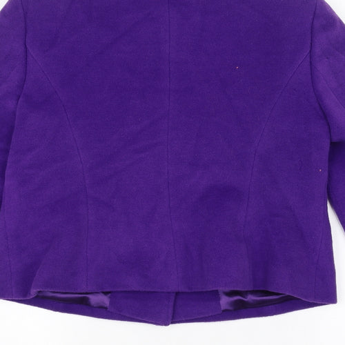 Country Club Womens Purple   Jacket  Size 10