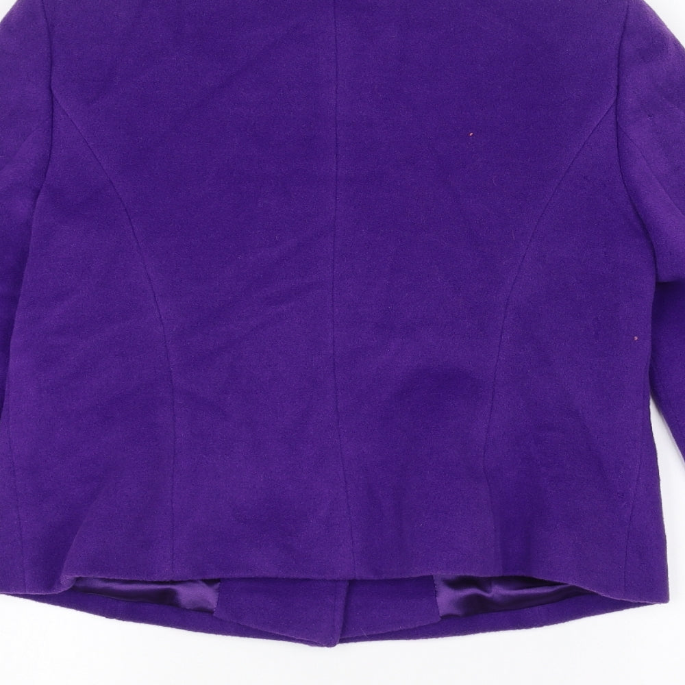 Country Club Womens Purple   Jacket  Size 10