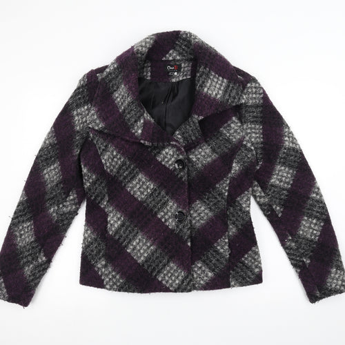 Oscar B Womens Purple   Jacket  Size 12