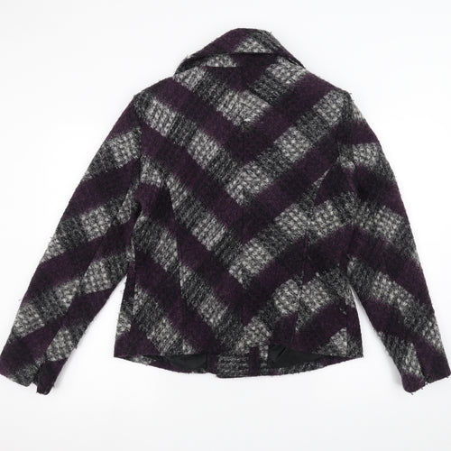 Oscar B Womens Purple   Jacket  Size 12