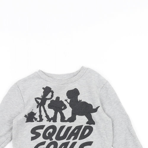 George Boys Grey   Pullover Jumper Size 2-3 Years