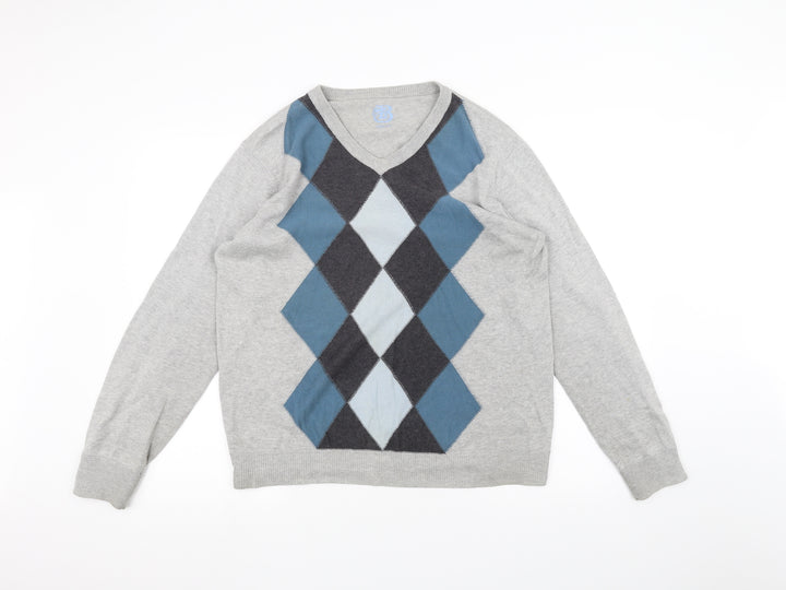Burton Mens Grey Pullover Jumper Size M