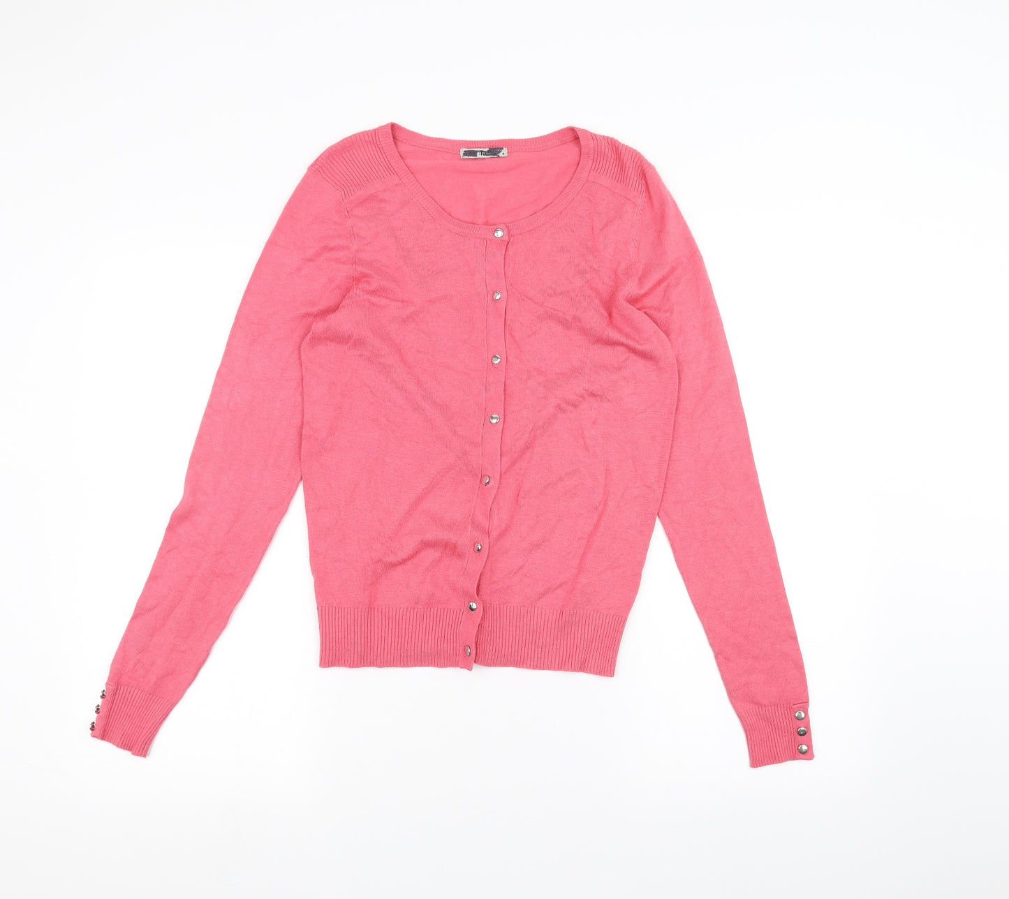 TU Womens Pink   Cardigan Jumper Size 8