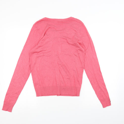 TU Womens Pink   Cardigan Jumper Size 8