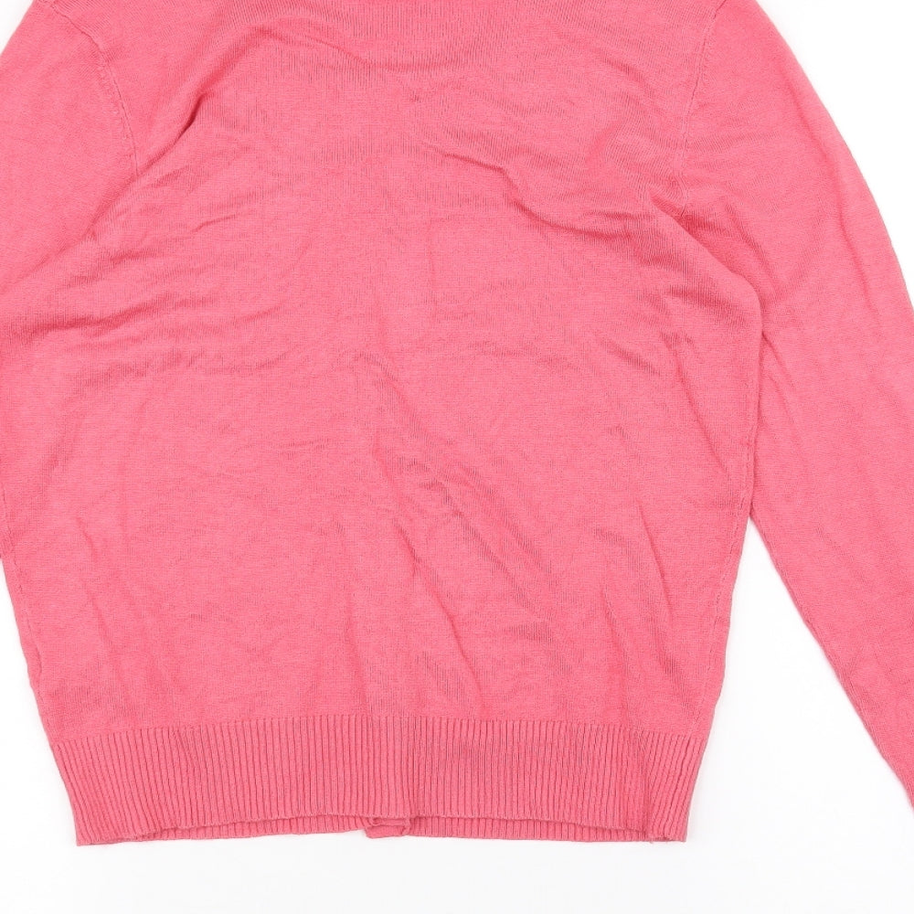 TU Womens Pink   Cardigan Jumper Size 8