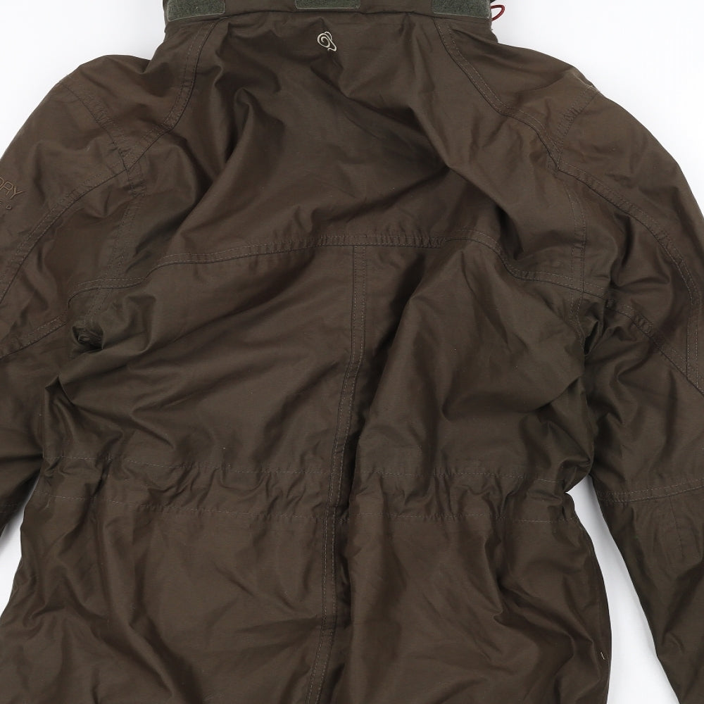 Craghoppers Mens Brown   Parka Coat Size S