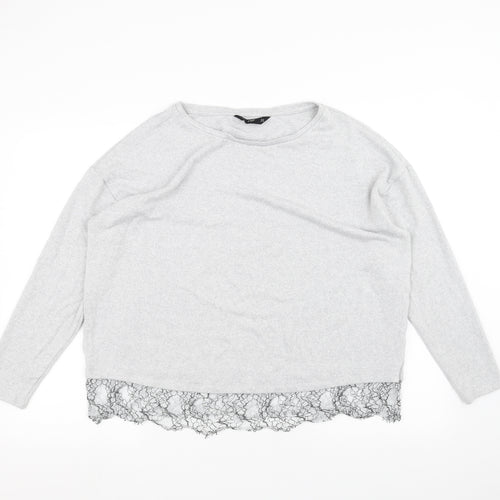 F&F Womens Grey   Pullover Jumper Size 18