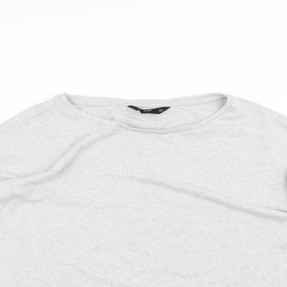 F&F Womens Grey   Pullover Jumper Size 18